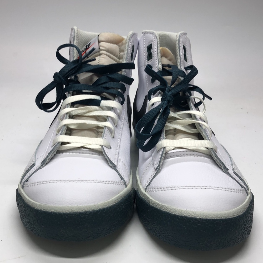 Men’s Nike Blazer Mid ‘77 PRM FB8889-100 White/Black NWOB - Picture 3 of 5